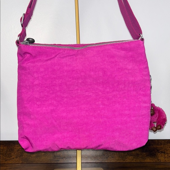 Kipling Alvar Fuchsia Pink Crossbody Bag - Picture 2 of 8